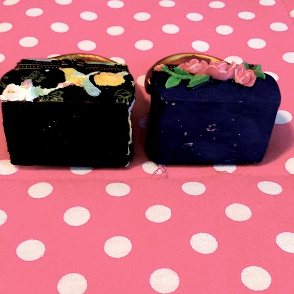 🌷HP Set of 2 Miniature purse keep sakes boxes - Picture 5 of 13